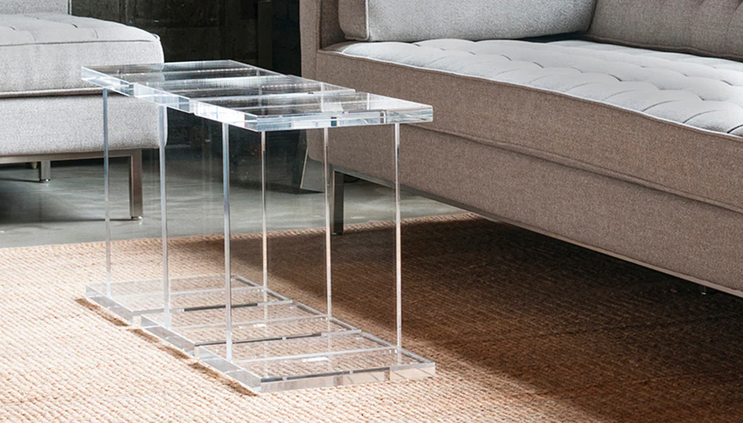 Acrylic I-Beam Table - Image 5