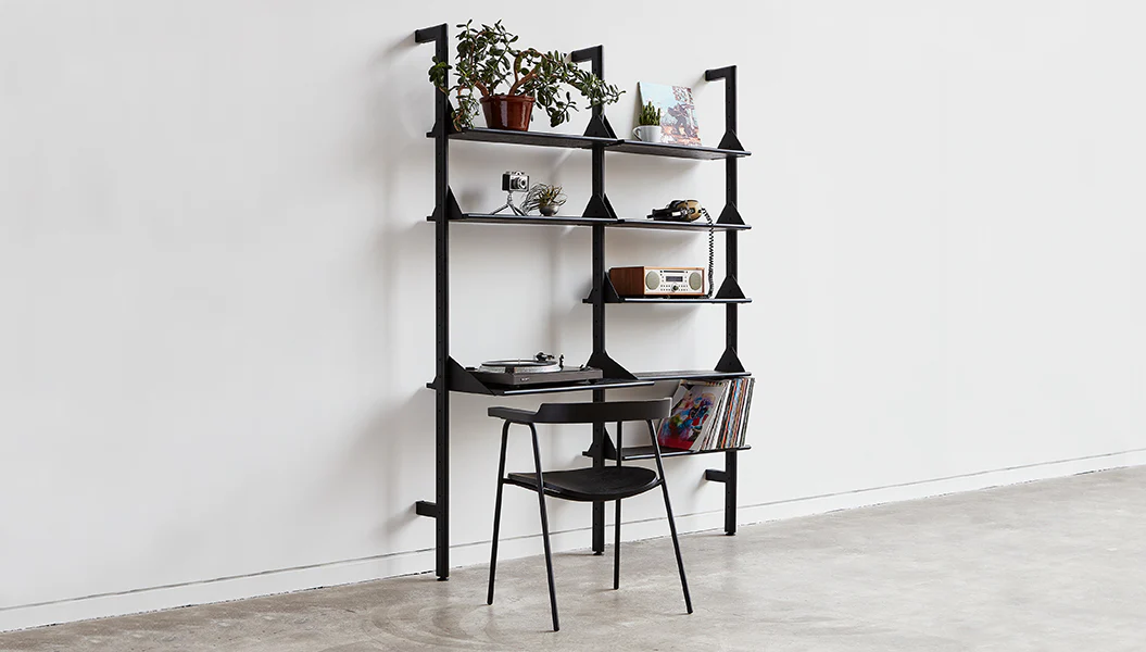 Branch-2 Shelving Unit with Desk - Image 3