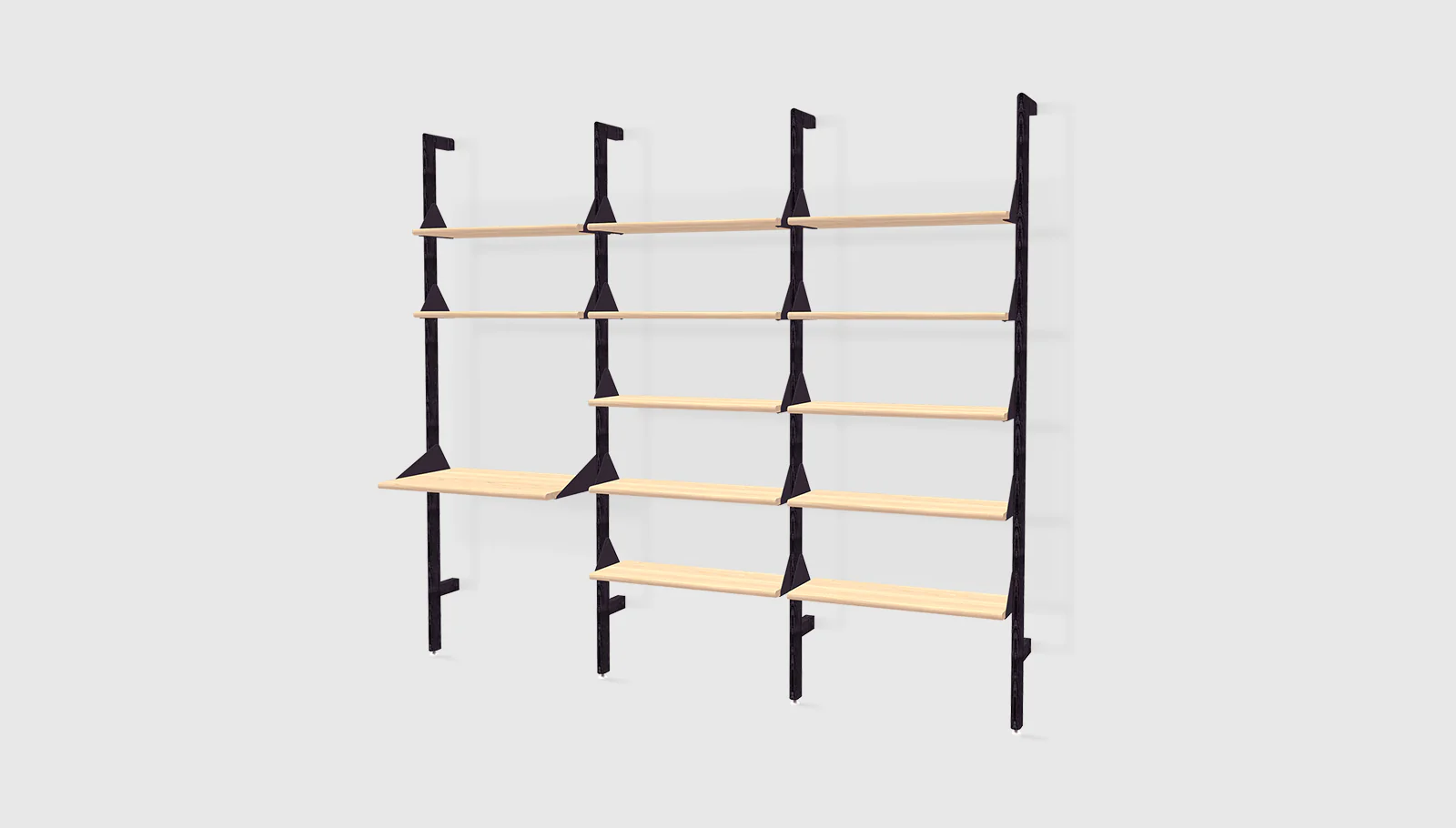 Branch-3 Shelving Unit with Desk - Image 5