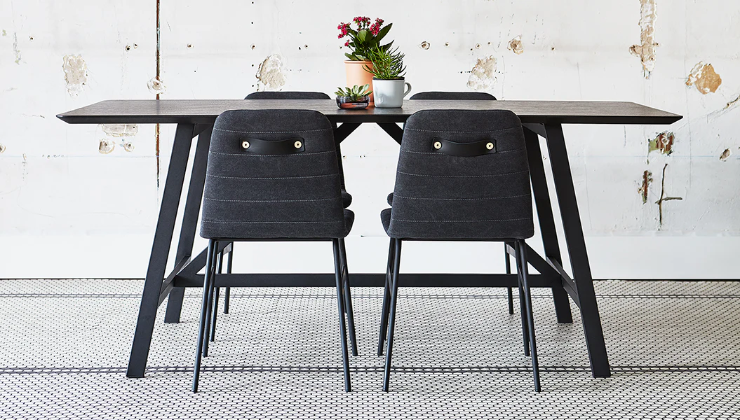 Lecture Dining Chair Upholstered - Image 8