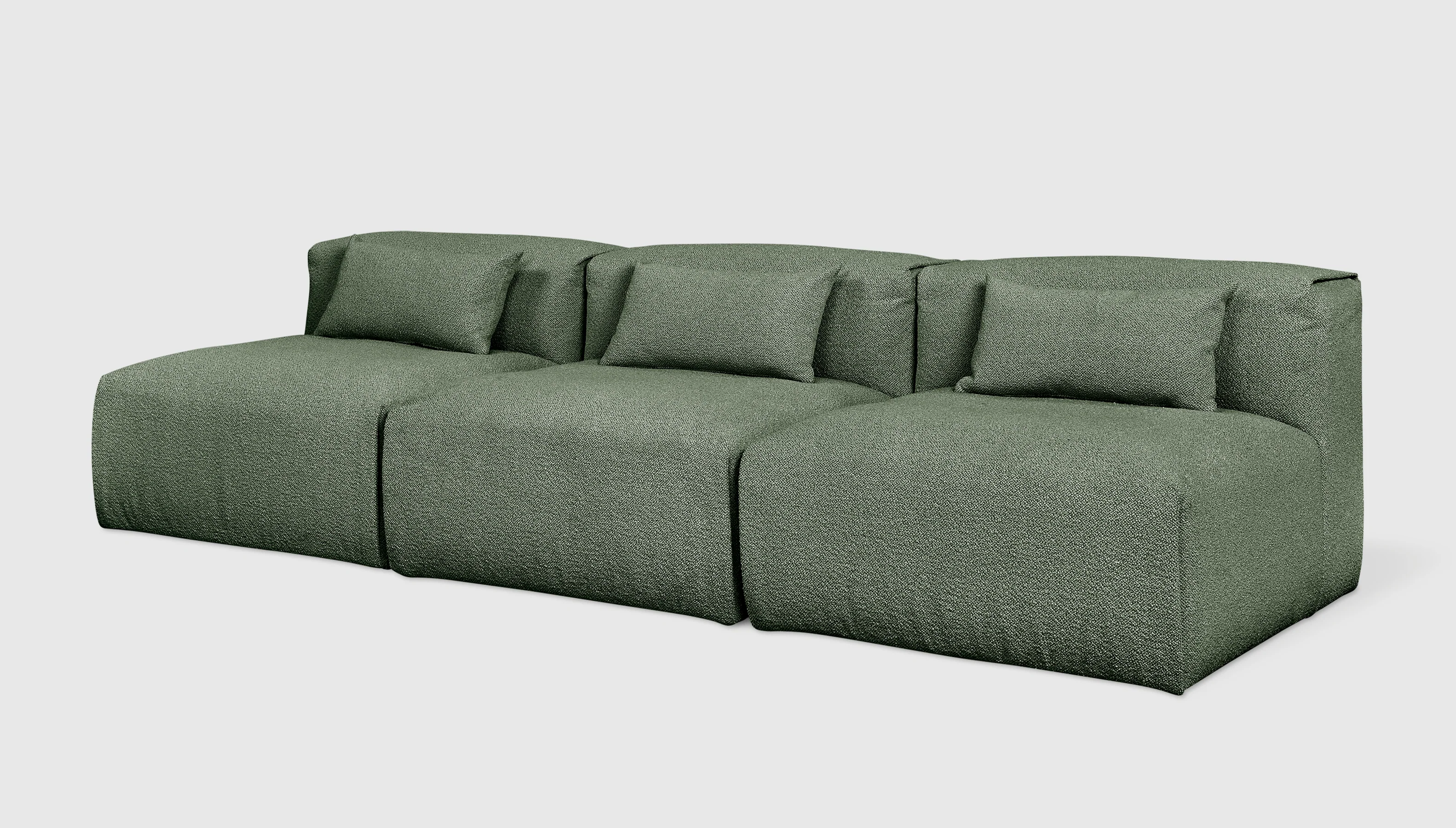Nest Modular 3-PC Armless Sofa - Image 7