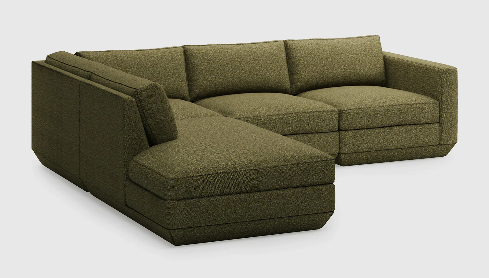 Podium Modular 4PC Lounge Sectional A - Image 12
