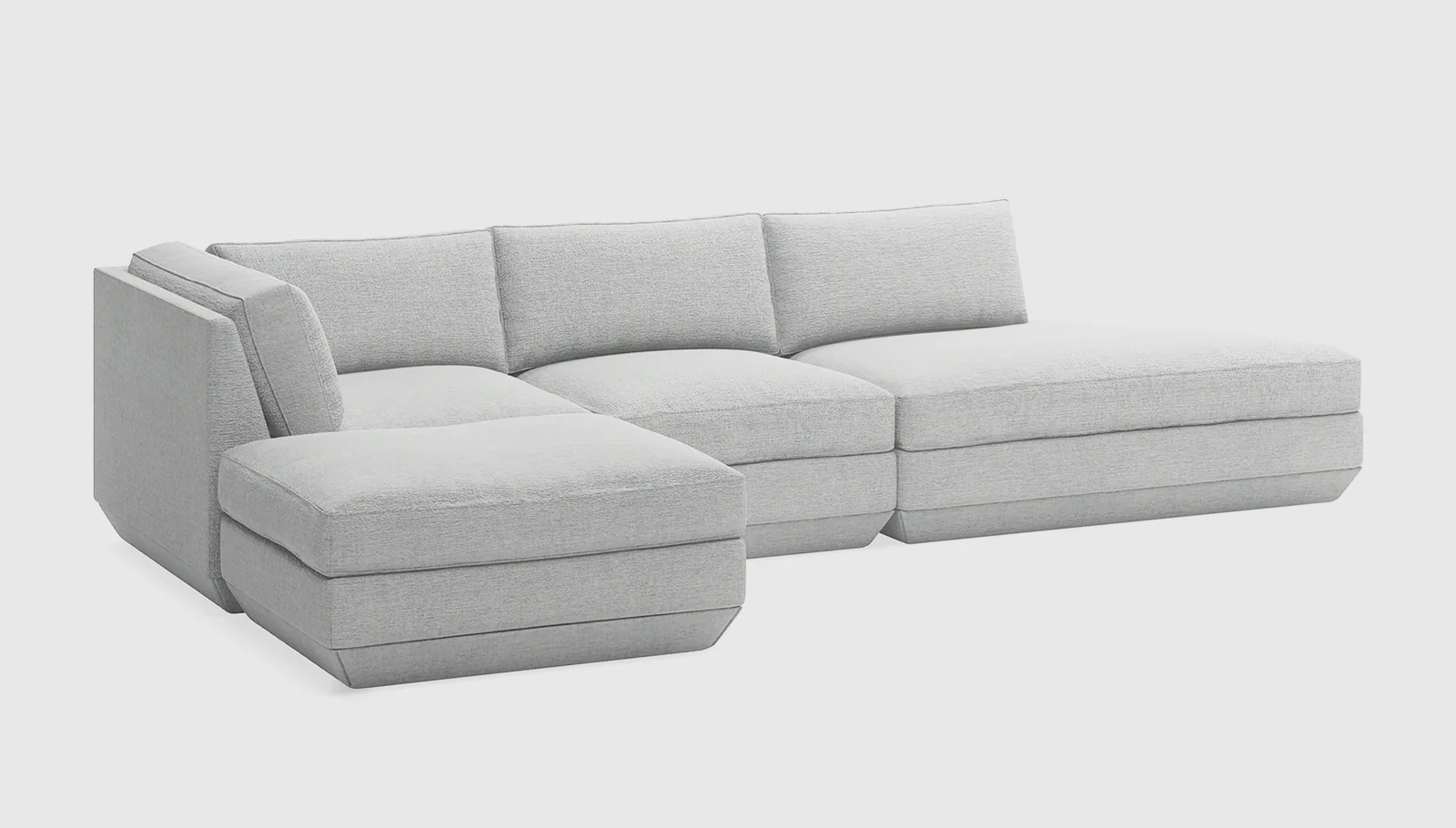 Podium Modular 4PC Lounge Sectional B - Image 11
