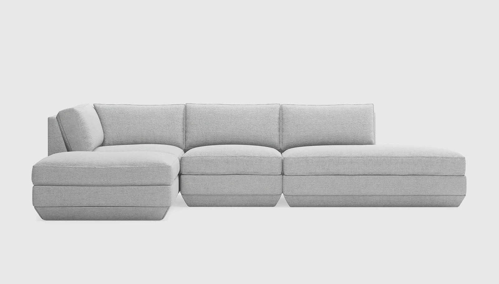 Podium Modular 4PC Lounge Sectional B - Image 12
