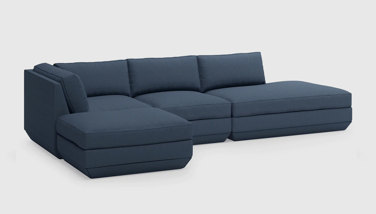 Podium Modular 4PC Lounge Sectional B - Image 15