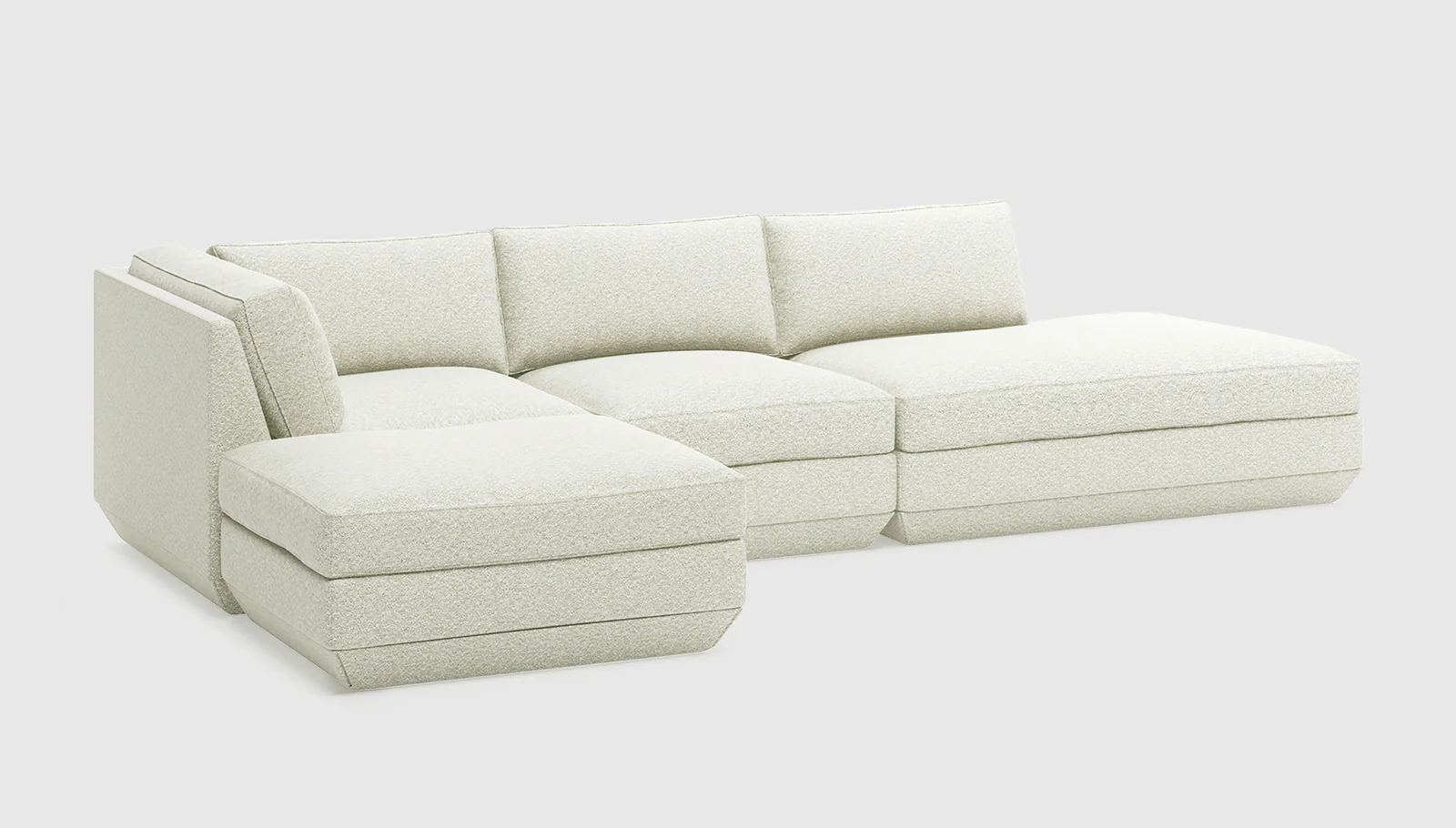 Podium Modular 4PC Lounge Sectional B - Image 3