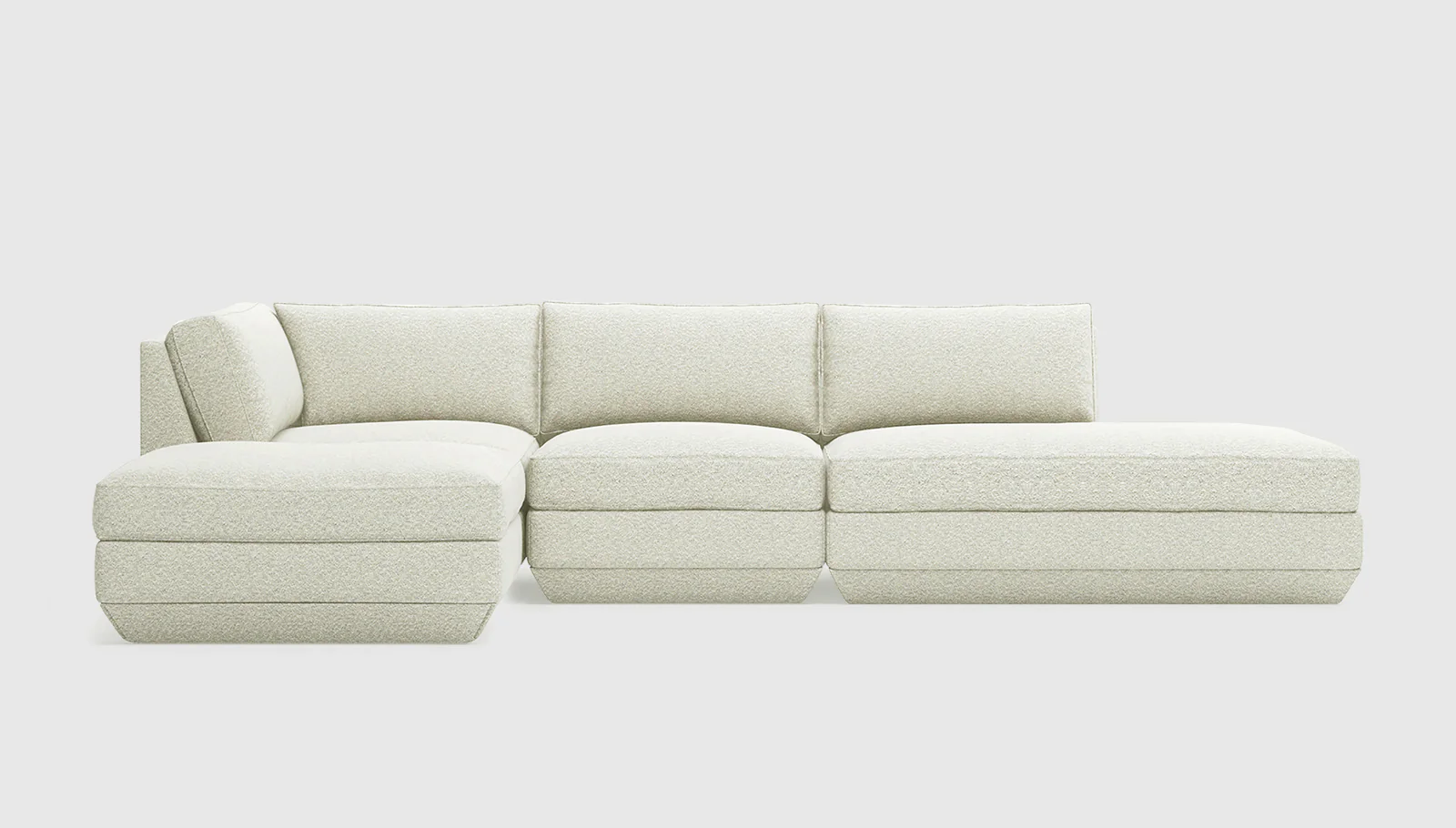 Podium Modular 4PC Lounge Sectional B - Image 5