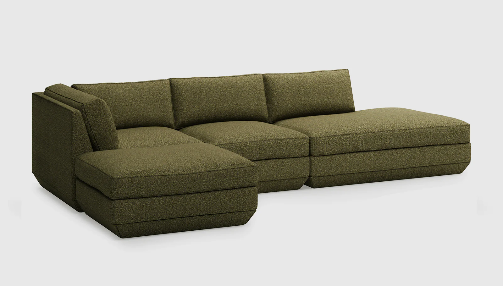 Podium Modular 4PC Lounge Sectional B - Image 6