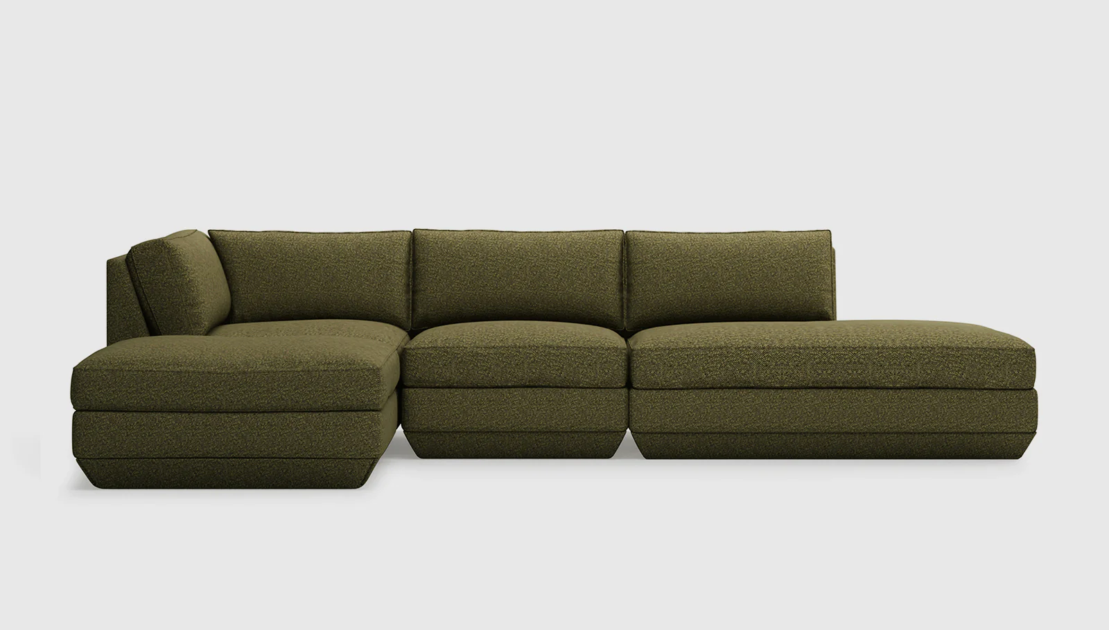 Podium Modular 4PC Lounge Sectional B - Image 8