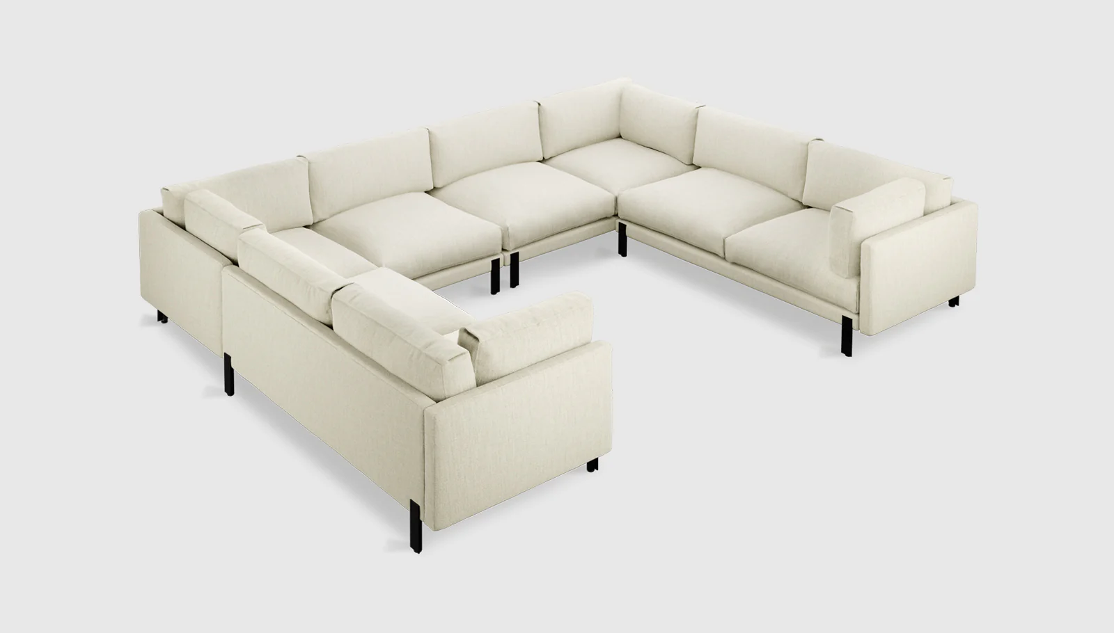 Silverlake U-Shaped Sectional - Image 6
