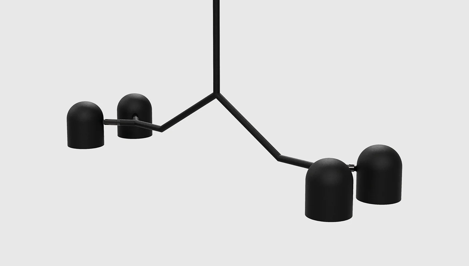 Tandem 4-Head Pendant Lamp - Image 4